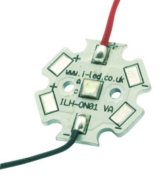 Tablica LED ILH-SO01-SIBL-SC211-WIR200., 28 lm, 1A, 2.75 → 3.5V, kolor: Niebieski, ILS, OSLON Signal PowerStar