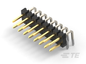 Listwa stykowa PCB 14-pinowe AMPMODU raster: 2 mm Kąt prosty 2-rzędowe TE Connectivity Do montażu na płytce