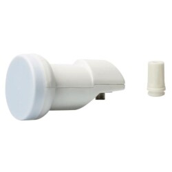 KONWERTER LNB 0.1dB SINGLE RED ROBUST.