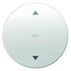 Berker R.1/R.3 Przycisk żaluzjowy komfort biały połysk 85241139
