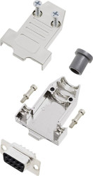 encitech 6355-0070-21 Zestaw listew żeńskich D-Sub DTNT09-M-DBS-K, rzędy: 2, styki: 9, 180 °, 1 zest.