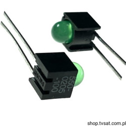 550-0205-100 LED 5 mm Green in Case THT DIALIGHT
