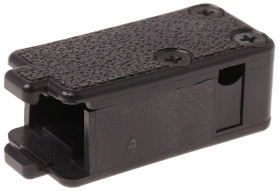 Osłona tylna D-Sub 9 -pinowe PP, tworzywo termoplastyczne Prosty TE Connectivity E