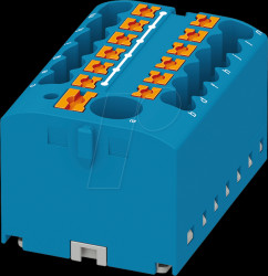 3273354 Distribution block PTFIX, 12 x 2.5, blue