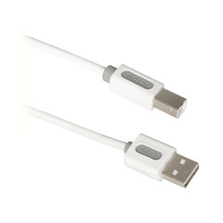 Kabel USB wt.A/wt.B 2m biały ICIDU