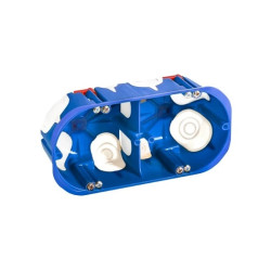 Puszka podtynkowa 60 podwójna DOMOS-K (z membraną - wiatroszczelna)