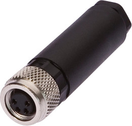 Gniazdo kablowe, proste, do samodzielnego montażu Złącze śrubowe, Ø3,5-5mm, 4A, 30V, VK003175