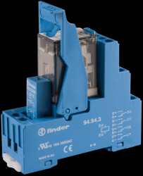 59.34.9.024.0050 Coupling relay, 4 changer, 7 A, 24VDC