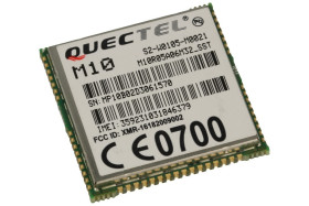 Moduł; GPS; GPRS; M10; 850/900/1800/1900MHz; Quectel; powierzchniowy (SMD)