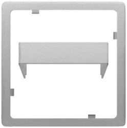 Mocowanie elektroinstalacyjne, kolor Aluminium, 1-krotna, Siemens