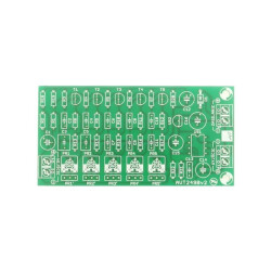 Korektor graficzny audio 5-pasmowy equalizer - PCB do projektu AVT 2490