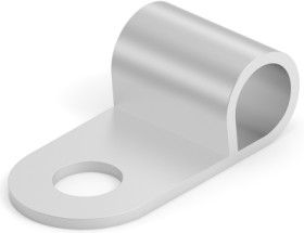 Uninsulated ring cable lug, 42.4-60.6 mm², AWG 1, 9.53 mm, metal, 321066