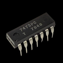 7473PC DIP14 – 2x Przerzutnik J-K Master-Slave z zerowaniem