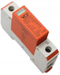 Ochronnik przepięć-ogranicznik modułowy 1P 1-F Typ T1+T2 7kA VCX
