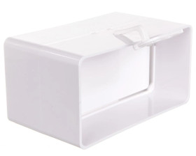 Łącznik kanału płaski z zaworem zwrotnym 60x120mm KP120-22