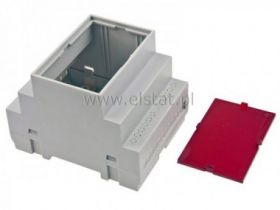 Z 108 obudowa na szynę + szybka; 90x70x65mm; DIN