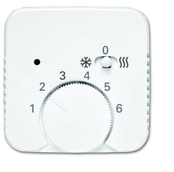 Busch-Jaeger Zaślepka Regulator temperatury Reflex SI biały, czysty biały (ral 9010) 2CKA001710A4029 1 szt.
