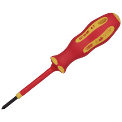 Draper 64427 XP1000 VDE Cross Slot Screwdriver No.0 x 60mm