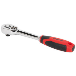 Sealey AK8947 Ratchet Wrench 3/8"Sq Drive Pear-Head Flip Reverse