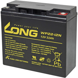 Long WP22-12N VRLA 12V 22Ah AGM Battery M6 Connector Maintenance-Free