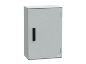 Obudowa hermetyczna natynkowa 647x436x250 mm drzwi pełne z zamkiem 3 punktowym IP66 Thalassa PLM NSYPLM64VG SCHNEIDER ELECTRIC