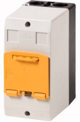 Eaton CI-PKZ01-SVB 281405 konkstrukcja, wyłącznik (D x S x W) 80 x 97 x 160 mm szary, żółty 1 szt.