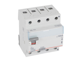 Wyłącznik różnicowoprądowy 4P 63A 100mA typ AC P304 TX3 411719 LEGRAND