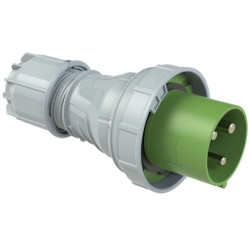Wtyczka przenośna 125A 3P 500V zielona IP67 POWER TWIST 043-10
