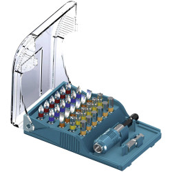 Heller 28913 Bit Set 32-Piece Phillips Pozidriv Slot Star Allen