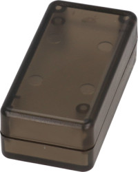 ABS miniature enclosure, (L x W x H) 50 x 25 x 15 mm, transparent, IP54, 1551BTSK