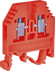 Złączka gwintowa – bezpiecznikowa, plus (czerwona) - gniazdo VSV 4 PA + 003901701