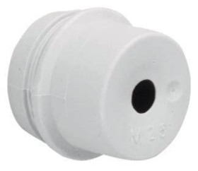 Hager FZ410M Tuleja z przepustem kablowym, M25, 1 szt.