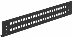 Patch panel RACK 19cali 48xSC, LC duplex PP-48/2