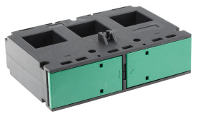 Przekładnik prądowy prąd wej 250A RS PRO prad wyj 5 A otwór 45mm do montażu w podstawie