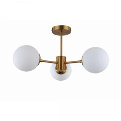 Lampa wisząca Roma 3 złota 3xE14 Light Prestige