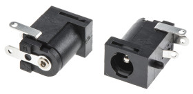 Gniazdo DC Gniazdo DC Montaż na panelu 2.0A 16.0 V.