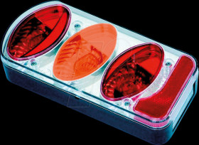 Anhänger - Rückleuchte, 5 Funktionen, links