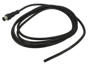 M12B-05BMMM-PL8D02 Wtyk M12 5PIN męski kod B-Profibus Dł 2m Izolacja PVC IP68