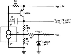 0°C to 70°C 3-pin adjustable current source