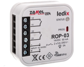 Radiowy odbiornik dopuszkowy 2-kanałowy ROP-03 LDX10000002