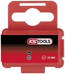 Bit szcześciokątny KS Tools 9112938 911.2938 C 6.3 5 szt.