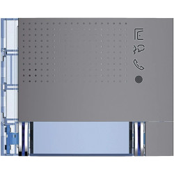 SFERA Plakietka modułu fonicznego 2x1 przycisk stalowoszara 351143