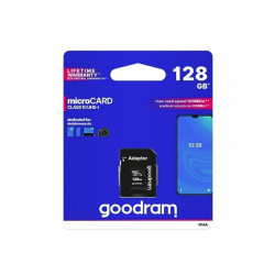 Karta Pamięci Micro SDXC 128G GO GOODRAM Class 10 UHS1 z adapterem