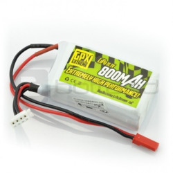 Pakiet Li-Pol GPX Extreme 800mAh 20C 3S 11,1V