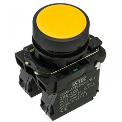 Przycisk pulpitowy IP54 kolor żółty EBSA5-AA55 1NO+1NC Y LC-Tec 5902838490693