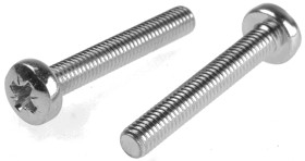 Śruby maszynowe M6 łeb z łbem walcowym soczewkowym Stalowe długość 40.0mm skok 1.0mm