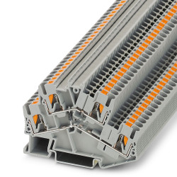 Część do listwy zaciskowej Phoenix Contact 12 → 26AWGWciskane PTTBS 2.5-DIO/O-U 500mA 500 V