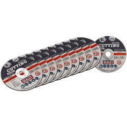 Sealey PTC/3CT10 75 x 1.2mm Cutting Disc 10mm Bore - Pack of 10