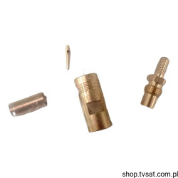 R114075000W HF Connector SMB 0Hz - 4GHz PLUG RADIALL