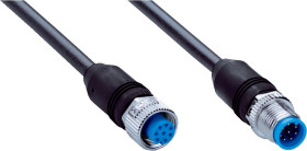 Złącze i kabel ze złączem Złącze M12 liczba rdzeni 8 długość 15m Rodzaj A Żeńskie Złącze B Złącze M12